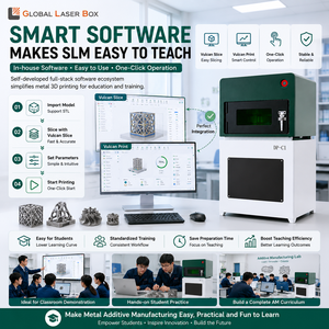 Imprimante 3D métallique de bureau SLM DP-C1, machine de fabrication additive compacte pour l'éducation et le prototypage - Product Image 5
