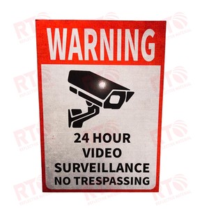 Panneaux d'avertissement réfléchissants personnalisés, imprimés numériquement, en aluminium réfléchissant pour extérieur, signalisation de <span class=keywords><strong>danger</strong></span>, INTERDIT DE SE SOUMMETTER, panneaux de signalisation routière réfléchissants - Product Image 3