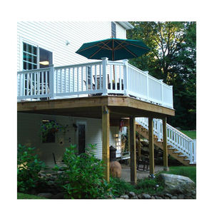 8 بوصة × 3 بوصة أبيض ممتاز كلاسيكي فينيل عائلي داخلي/خارجي من البلاستيك <span class=keywords><strong>PVC</strong></span> درابزين سلم الشرفة - Product Image 4