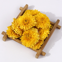 Bonne qualité prix d'usine approvisionnement thé de fleurs séchées fleur de chrysanthème jaune séché thé de chrysanthème doré