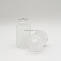 Vente chaude vide 100cc 200cc 250cc verre clair givré médecine bouteille Capsule pilule bouteille vitamine supplément bouteille conteneur