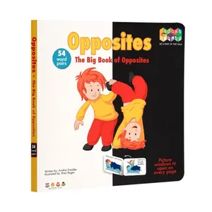 Personalizzato Oem colore stampato Offset copertina rigida arte cartone animato libro di carta opuscolo opuscolo rivista Pamphlet per bambini bambini scuola