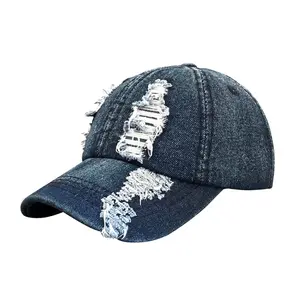 אישית ג 'ינס ז' אן כותנה בציר בייסבול כובע כובעים