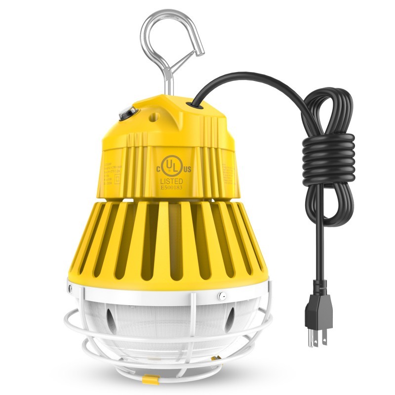 100W LED Work Light 4.5/5/5.7K Construction High Lumens Super Bright Durable Temporary Job Site Lighting stock in US