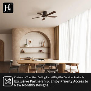 Ventilador de Techo de 5 Aspas de 52 Pulgadas con 5 Velocidades, Motor DC, Control Remoto y Luz LED - Product Image 6