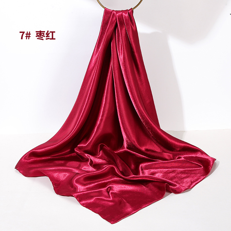 #7 maroon Taille: 90X90CM