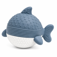 Jouet sensoriel en silicone en forme de requin mignon, jouet anti-stress pour enfants et adultes, OEM ODM, jouet en silicone personnalisé
