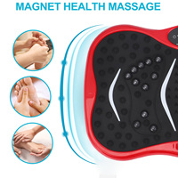 Profesional pequeño Fitness Blue Tooth vibración placa portátil ejercicio vibración plataforma máquina