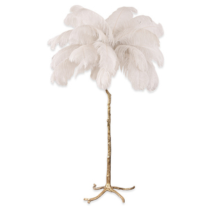 Lampe sur pied en cuivre de luxe décorative pour salon et hôtel, design créatif pour canapé et <span class=keywords><strong>chambre</strong></span> à coucher - Product Image 3