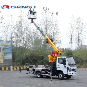 Dongfeng New Diesel Aerial Work Platform 7 22m Boom Lift Manual Euro 2 High Reach Telescopic Articulating Vehicle - Product Image 5