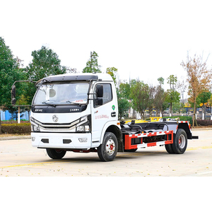 Camion à ordures de 5 tonnes avec système de levage par crochet, prix d'usine - Product Image 2