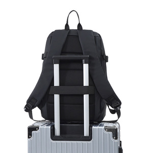 Men's <b>Large</b> Capacity Multifunctional USB Laptop <b>Backpack</b> Business Travel Waterproof Oxford Polyester Cross-Border New Design - Product Image 2