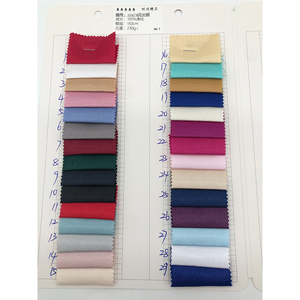 6947 Chất lượng cao 100% Polyester Vải Shinny màu Rắn Đồng bằng satin vải cho ăn mặc quần áo - Product Image 2