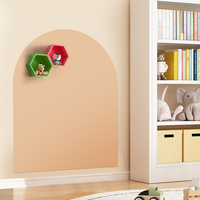 Tableau autocollant mural magnétique couleur pastel