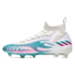 Zapatos de fútbol para hombre y mujer con tacos largos dentados, profesionales, para césped artificial, transpirables, con suela para fútbol. - Product Image 3