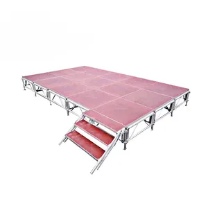 Factory Outlet Aluminium Alloy Portable Stage Platform For Concerts Wedding Party