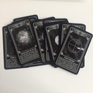 Cartas de Tarot de Fábrica en Oferta al por Mayor, Cartas de Tarot Mágicas con Libro de Instrucciones, Impresión Personalizada, Cartas de Animales Espirituales - Product Image 3