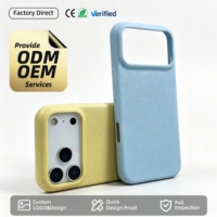 Coque de téléphone personnalisée en cuir texturé, étui souple en TPU à grain, impression UV, coque de téléphone Android personnalisée, coques fines de 1,5 mm pour iPhone 17 Pro
