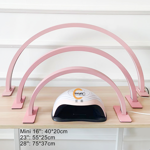 Luz LED <span class=keywords><strong>para</strong></span> manicura, lámpara de media luna giratoria de 360 grados, soporte de luz regulable de 45W, lámpara de pie, equipo de belleza <span class=keywords><strong>para</strong></span> tatuajes de uñas - Product Image 1