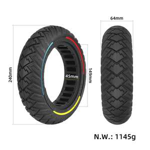 Neumático Sólido Ulip 250*64 para <span class=keywords><strong>Xiaomi</strong></span> Scooter 4 Ultra NAVEE S65, Accesorios para Scooter Eléctrico, Neumático Sin Aire 250x64, Repuestos - Product Image 6