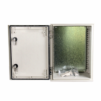 Boîte de distribution étanche SMC pour extérieur avec montage en tôle galvanisée, épaisseur 5-7 mm, boîte de jonction électrique murale en PC