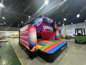Venta de fábrica <span class=keywords><strong>Castillo</strong></span> inflable Casa inflable comercial Rosa 3M * 3M 4M * 4m <span class=keywords><strong>Alquiler</strong></span> <span class=keywords><strong>Castillo</strong></span> <span class=keywords><strong>hinchable</strong></span> para niños - Product Image 3