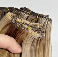 Extensions de cheveux humains Remy à double trame, cuticules intactes, blondes européennes, Starose Qingdao, teintes à la machine