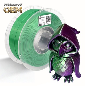 Filamento MGT 3D OEM/ODM, Bajo MOQ, Filamento de Impresión 3D PLA Seda Dural Duradero de 1.75mm - Product Image 1