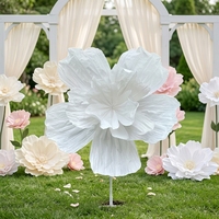 Fleurs géantes en papier, fleurs artificielles pour la décoration de mariage, la décoration de fête, la décoration de la maison et les cadeaux