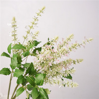 Neu eingetroffen: Künstliche Salvia-Blumen – Lila Seidensalbei, Weiße und Rosa Salbei, Künstliche Kräuterblumen für Wildblumen-Dekoration