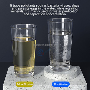 Sistema de Filtração de Água por Osmose Reversa de Alta Qualidade PLC 500L/Hora Purificador de Água Pura Planta de Tratamento de Água 1 Ano - Product Image 5