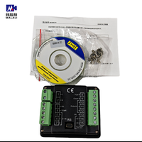 GU601A Set Generator kontrol ganda, modul keamanan kontroler Waktu Nyata tampilan LCD aksesoris Remote otomatis/Manual