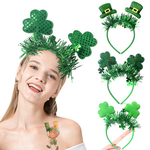 Artículos para la Fiesta del Día de San Patricio, Recuerdos para la Fiesta, Diademas con Temática Irlandesa, Accesorios para el Fotomatón, Decoraciones para la Desfile - Product Image 2