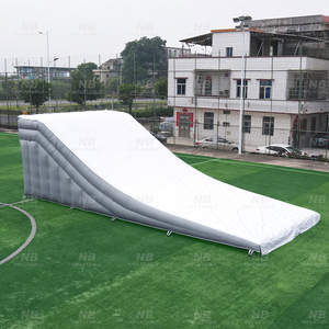 New Blessing CE/ Certified Easy Setup Extreme Sports Big Fmx Bmx Mountain Bike <b>Inflatable</b> Airbag Landing Ramp Jump Stunt Inflata - Product Image 4