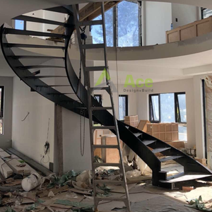 Escalera Curva <span class=keywords><strong>con</strong></span> Apariencia Moderna, Escalera Circular - Product Image 2