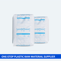 Granulés vierges de résine bimodale HMW LyondellBasell HDPE L4904 PE100 de qualité B, résistance aux fissures, blancs, pour conduites d'eau potable et de gaz