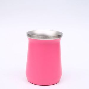 Taza Mate Portátil de Acero Inoxidable de 8oz (240ml), Taza Metálica Ligera con Aislamiento al Vacío - Product Image 4