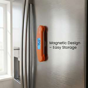 Эргономичный цифровой термометр-щуп с точностью 0,1°C, класс защиты IP68, из нержавеющей стали, OEM/ODM, настраиваемый, для общепита и кейтеринга - Product Image 3