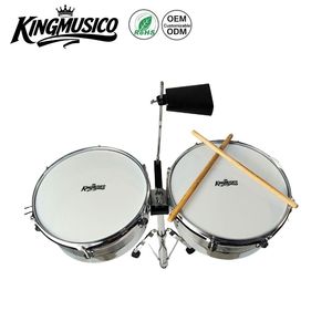 Juego de Instrumentos de Percusión Acústica de Fábrica OEM, 13+14 <span class=keywords><strong>Timbales</strong></span>, Campana, Soporte Ergonómico Ajustable de Acero Inoxidable - Product Image 3