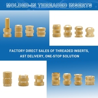 High Torque Mold-In Brass Insert for Thermoplastic Component Buyer