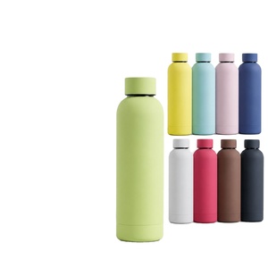 Hot Sale Customize Logo Stainless Steel Cup 500ml Water Bottle Double Wall Straight Vacuum <b>Flask</b> - Product Image 1