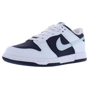Zapatillas de skate Nike Dunk Low Gs White Light Armory Blue - Product Image 1