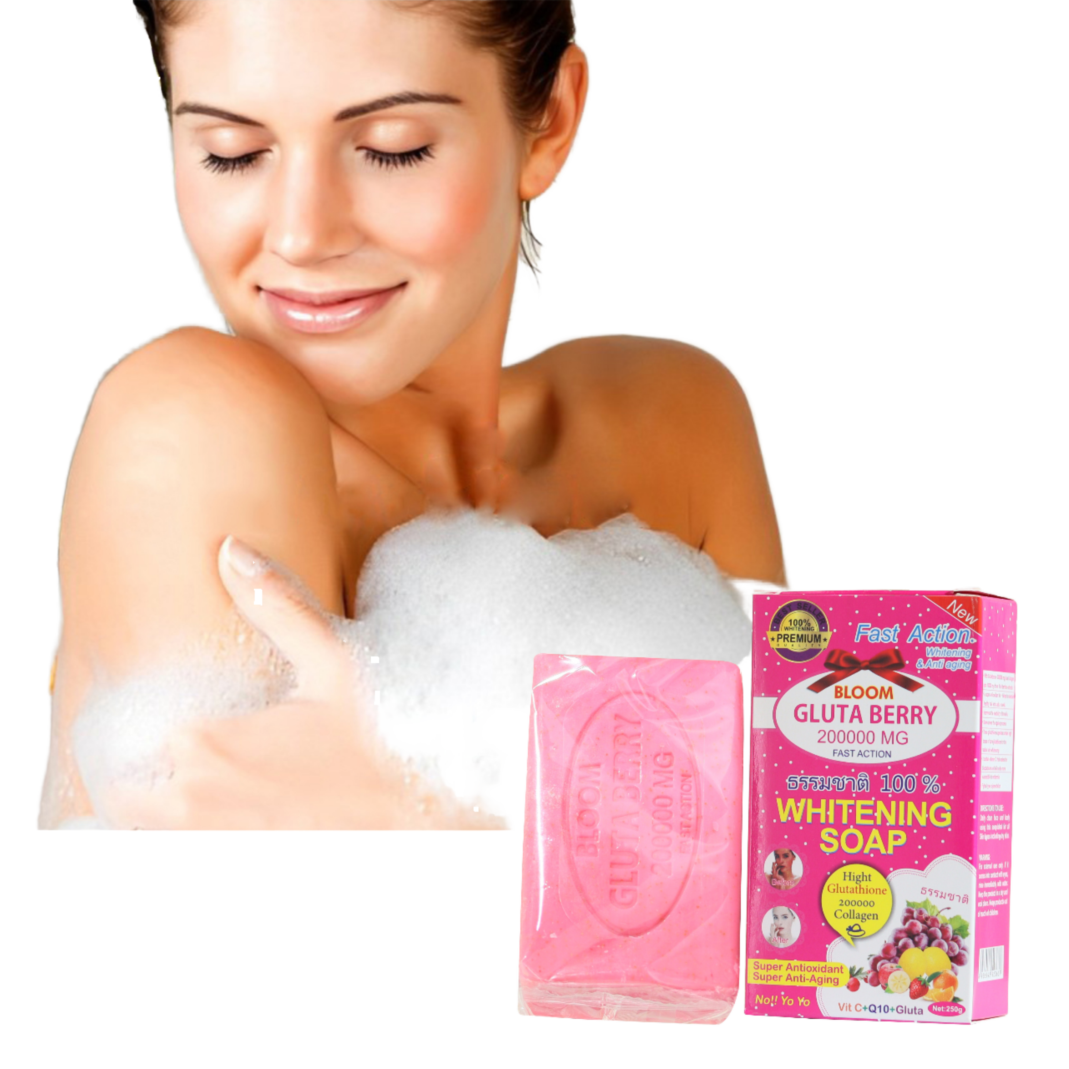 glutathione soap Amazon.com : Koji White Kojic Acid & Glutathione Skin Brightening Soap for  Body & Face Exfoliating, Hydrating and Cleansing Bar for Reduce the  Appearance of Fine Lines and Wrinkles, Vegan, 2.82 oz (