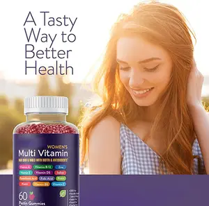 2022 Hot Seller Private Label Oem Women's Multivitamin Supplement Daily Vitamins With Collagen For Women