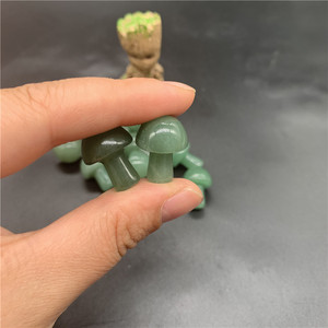 20MM <b>Crystal</b> Healing Stones Gifts Small Size Cute Shape Multi Materials Available <b>Crystal</b> Mushroom - Product Image 4