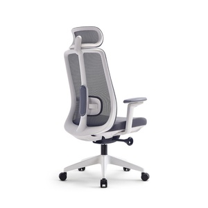 Chaise de bureau ergonomique professionnelle à dossier haut, pivotante et réglable en maille – Échantillon gratuit – Chaise de bureau de direction - Product Image 2