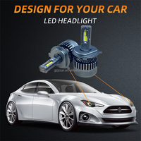 Ampoule de phare de voiture double LED Canbus sans erreur A150 H1/H4/H7/H11/9005 en aluminium 150W 15000LM puce 5080 haute puissance
