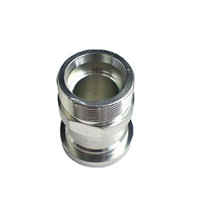 SAE bölünmüş flanş kelepçe hafif ve ağır dış iplik 24 derece koni yüksük flanş eklem - Product Image 2