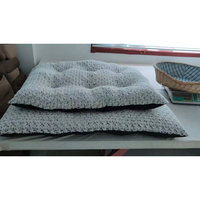 Fabrication sur mesure de lits pour chiens de luxe confortables, de différentes tailles et couleurs, avec rembourrage en PP, pour grands chiens, emballés sous vide.