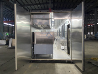 Maison portable 40HQ, réutilisable, type conteneur mobile, pour zone de combat, abri temporaire, habitable immédiatement